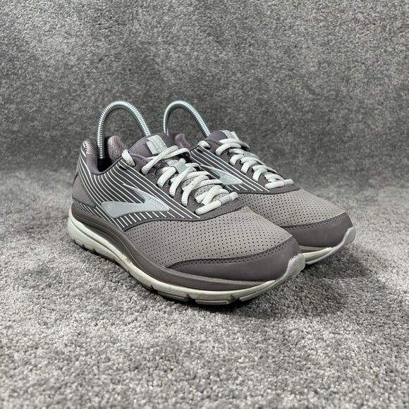 Brooks Addiction WLK 1203081B094 Women’s Size 7 Purple Oyster Running Shoes Used - Picture 2 of 12